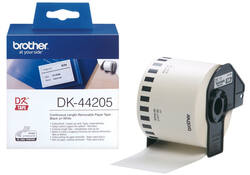 Etiket Brother DK-44205 62mm thermisch 30 meter wit papier