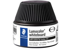 Viltstiftvulling Staedtler Lumocolor whiteboard 30ml zwart