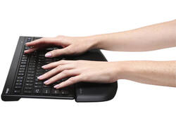 Polssteun Kensington ErgoSoft Dunne Toetsenbord zwart