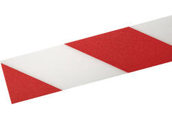Vloermarkeringstape DURALINE 50mmx30m rood-wit