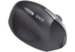 Muis Ergofy SRM VS4 links draadloos zilver zwart