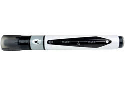 Viltstift Nobo whiteboard Liquid ink schuin assorti 4mm 10stuks
