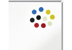 Magneet Nobo 13mm assorti 10stuks