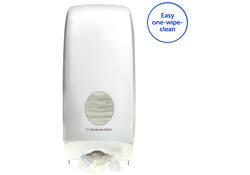 Toiletpapierdispenser Aquarius gevouwen tissue wit 6946