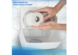 Toiletpapier Scott Essential 2-laags 350 vel wit 8519