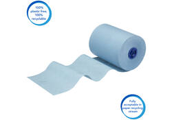 Handdoekrol Scott Essential Slimroll 1-laags 190m blauw 6696