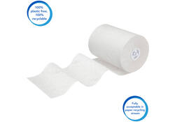 Handdoekrol Scott Essential Slimroll 1-laags 190m wit 6695