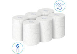 Handdoekrol Kleenex Ultra Slimroll 2-laags 100m wit 6781