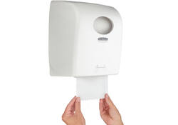 Handdoekroldispenser Aquarius wit 7375