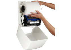 Handdoekroldispenser Aquarius wit 7375