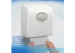 Handdoekrol Scott Slimroll 1-laags 165m wit 6623