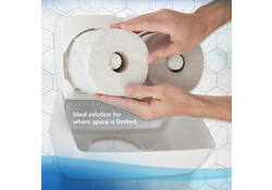 Toiletpapier Scott Control 3-laags 350vel wit 8518