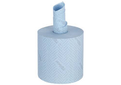 Poetsrol WypAll L10 1-laags 19,5x304m 800vel blauw 7255