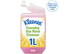 Handzeep Kleenex dagelijk gebruik roze 1000ml 6331