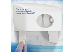 Toiletpapier Scott Essential 2-laags 600vel wit 8517