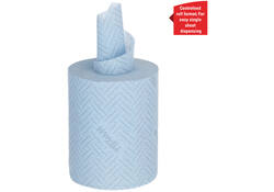 Poetspapier WypAll L10 GeneralClean 1-laags 430 vel blauw 6223