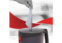 Poetspapier WypAll L10 GeneralClean 1-laags 430 vel blauw 6223