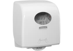 Handdoekroldispenser Aquarius Slimroll wit 7955