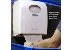 Handdoekroldispenser Aquarius Slimroll wit 7955