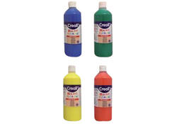 Plakkaatverf Creall basic donkerrood 500ml