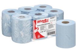 Poetspapier WypAll L10 GeneralClean 1-laags 280 vel blauw 6220