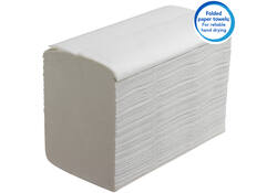 Handdoek Scott Essential i-vouw 1-laags 20x21cm wit 15x340stuks 6617