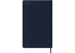Notitieboek Moleskine large 130x210mm lijn soft cover sapphire blue