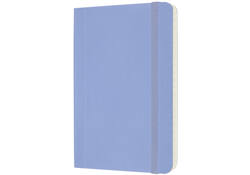 Notitieboek Moleskine pocket 90x140mm lijn soft cover hydrangea blue