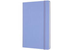 Notitieboek Moleskine large 130x210mm lijn hard cover hydrangea blue