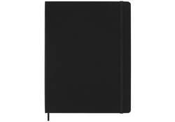 Notitieboek Moleskine XL 190x250mm ruit 5x5 hard cover zwart