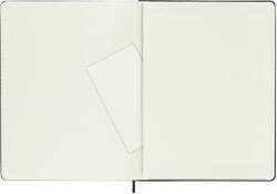 Notitieboek Moleskine XL 190x250mm ruit 5x5 hard cover zwart