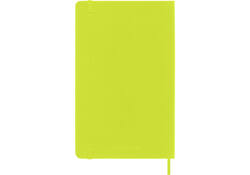 Notitieboek Moleskine large 130x210mm lijn hard cover lemon green