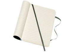 Notitieboek Moleskine pocket 90x140mm lijn soft cover myrtle green