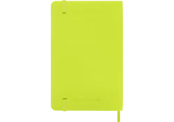 Notitieboek Moleskine pocket 90x140mm blanco soft cover lemon green