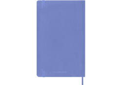 Notitieboek Moleskine large 130x210mm lijn soft cover hydrangea blue