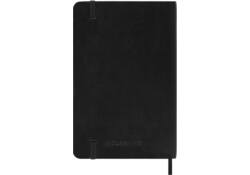 Notitieboek Moleskine pocket 90x140mm ruit 5x5mm soft cover zwart