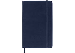 Notitieboek Moleskine pocket 90x140mm lijn hard cover sapphire blue