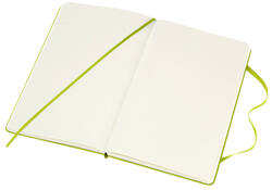 Notitieboek Moleskine large 130x210mm blanco hard cover lemon green