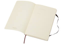 Notitieboek Moleskine large 130x210mm ruit 5x5mm soft cover zwart