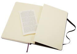 Notitieboek Moleskine pocket 90x140mm ruit 5x5mm hard cover zwart
