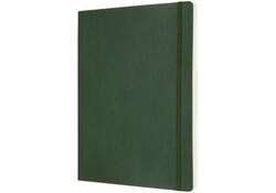 Notitieboek Moleskine XL 190x250mm lijn soft cover myrtle green
