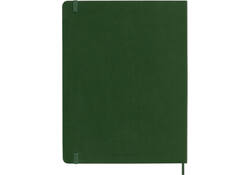Notitieboek Moleskine XL 190x250mm lijn soft cover myrtle green