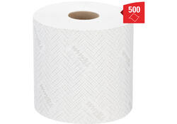 Poetsrol WypAll L10 1-laags 18,3cmx190m 500vel wit 7406