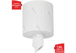 Poetsrol WypAll L10 1-laags 18,3cmx190m 500vel wit 7406