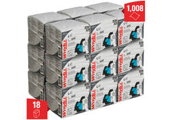 Poetsdoek WypAll L40 1-laags 304x317mm 18x56stuks wit 7471