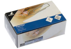 Paperclip Kangaro 32mm hoekig verzinkt doos à 100 stuks