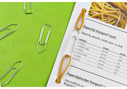 Paperclip Kangaro 32mm hoekig verzinkt doos à 100 stuks