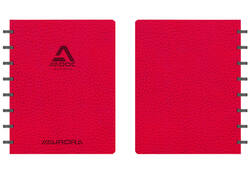 Schrift Adoc Business A5 lijn 144 pagina's 90gr rood