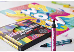Viltstift STABILO Pen 68 Max Arty assorti etui à 6 stuks