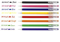 Gelschrijver Pentel K110 Mattehop medium groen